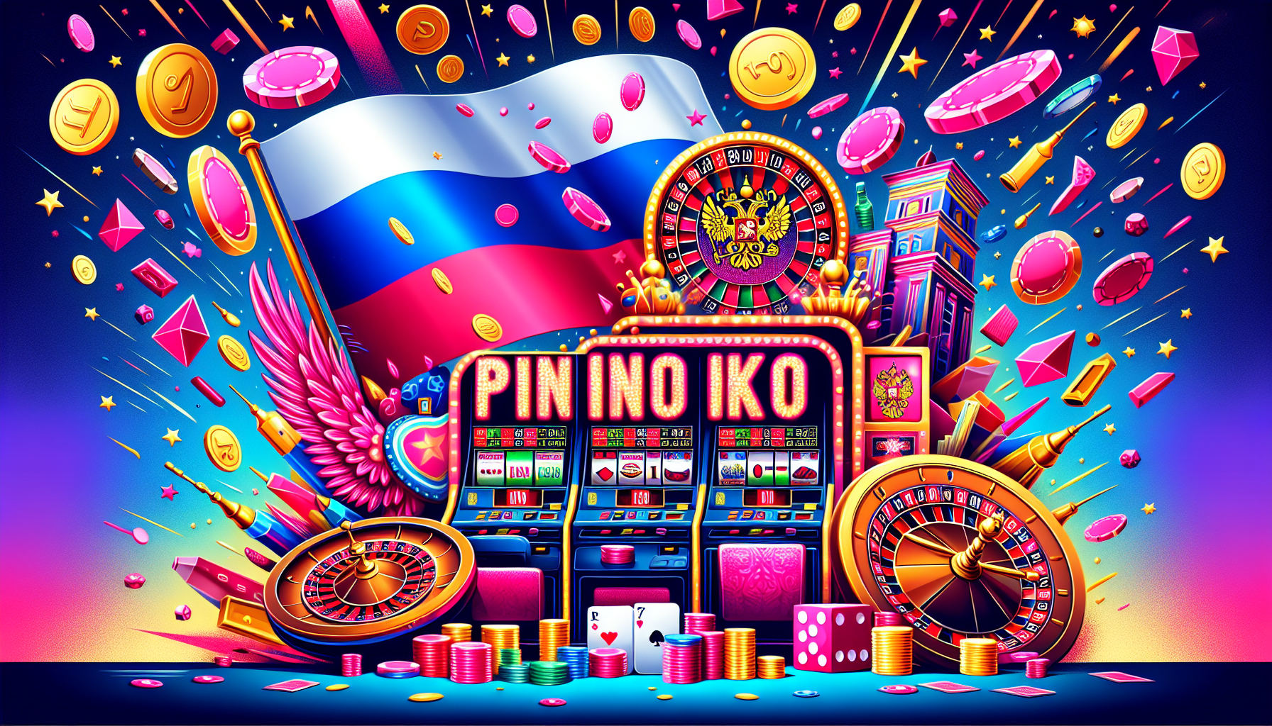Главная страница онлайн казино Пинко